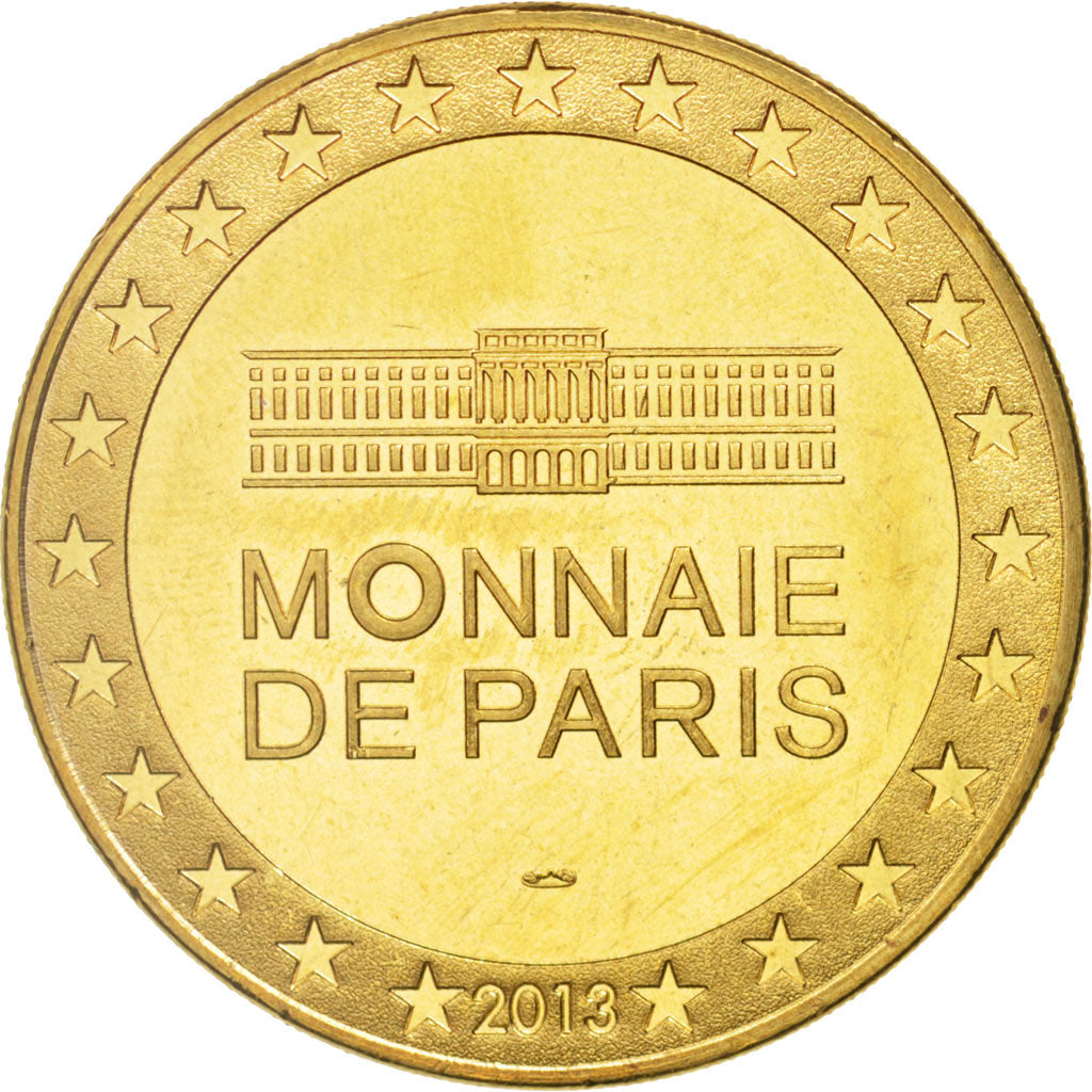 Belgio, Token, Tourist Token, Bellewaerde-Park, 2013, Monnaie de Paris, SPL