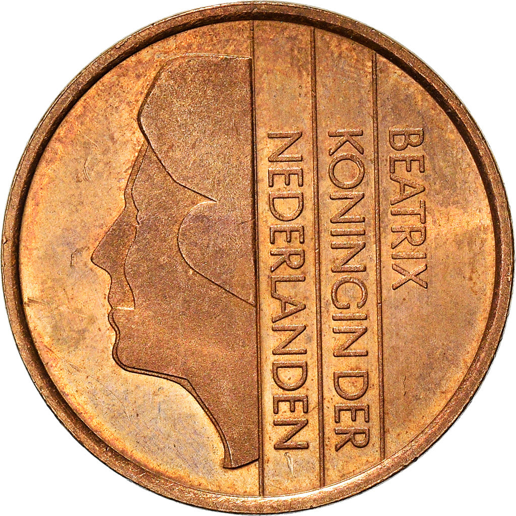 Coin, Netherlands, Beatrix, 5 Cents, 1988, VF(30-35), Bronze, KM:202