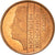 Moneta, Holandia, Beatrix, 5 Cents, 1990, VF(20-25), Bronze, KM:202