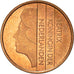 Moneda, Países Bajos, Beatrix, 5 Cents, 1990, BC+, Bronce, KM:202