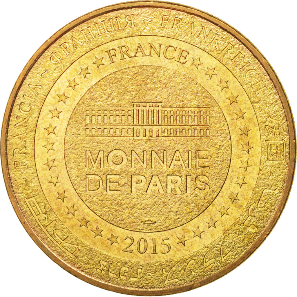 Belgique, Jeton, Tourist Token, Bellewaerde-Park, 2015, Monnaie de Paris, SPL