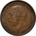 Coin, Great Britain, George V, 1/2 Penny, 1925, EF(40-45), Bronze, KM:809