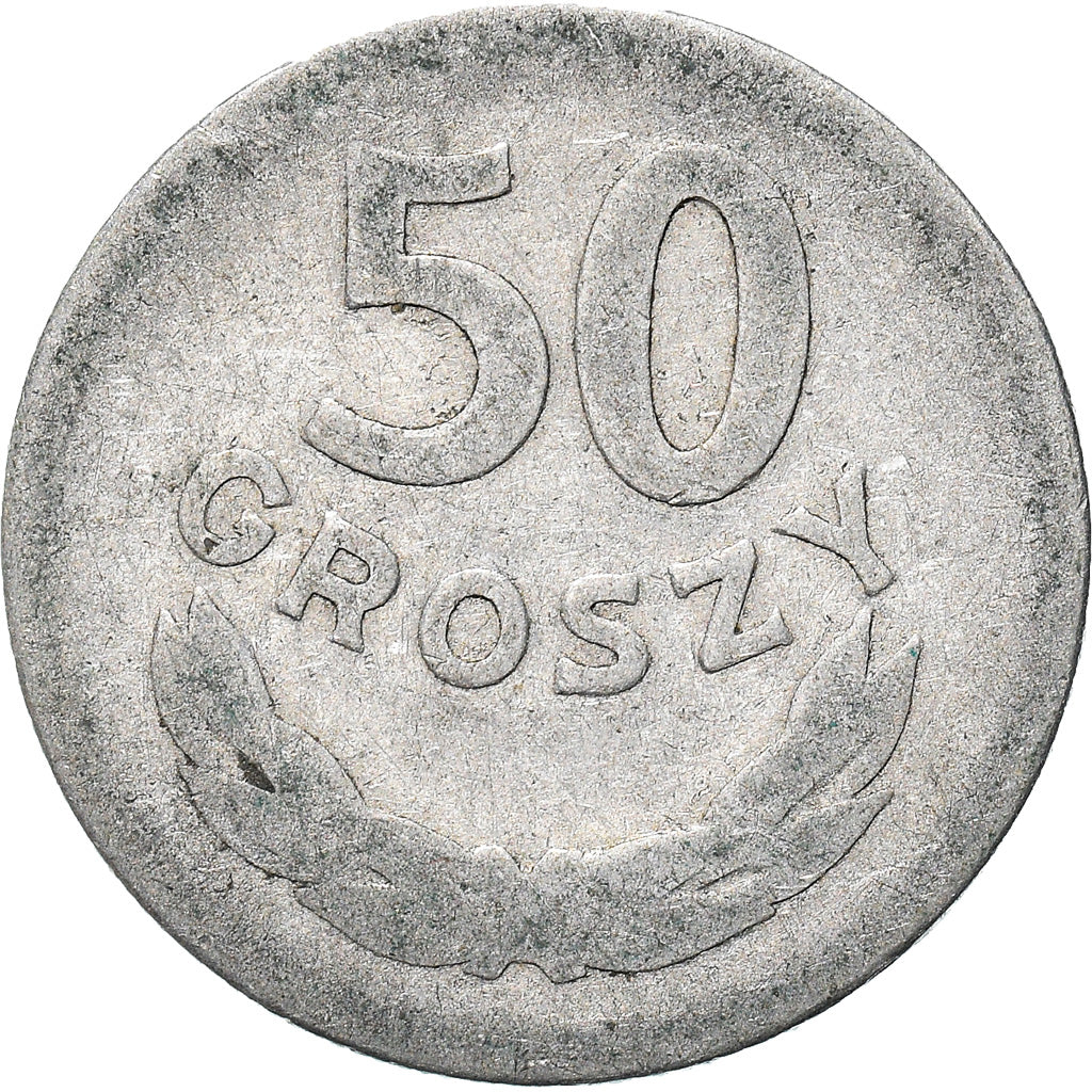 Münze, Polen, 50 Groszy, 1949, Kremnica, SGE+, Copper-nickel, KM:44