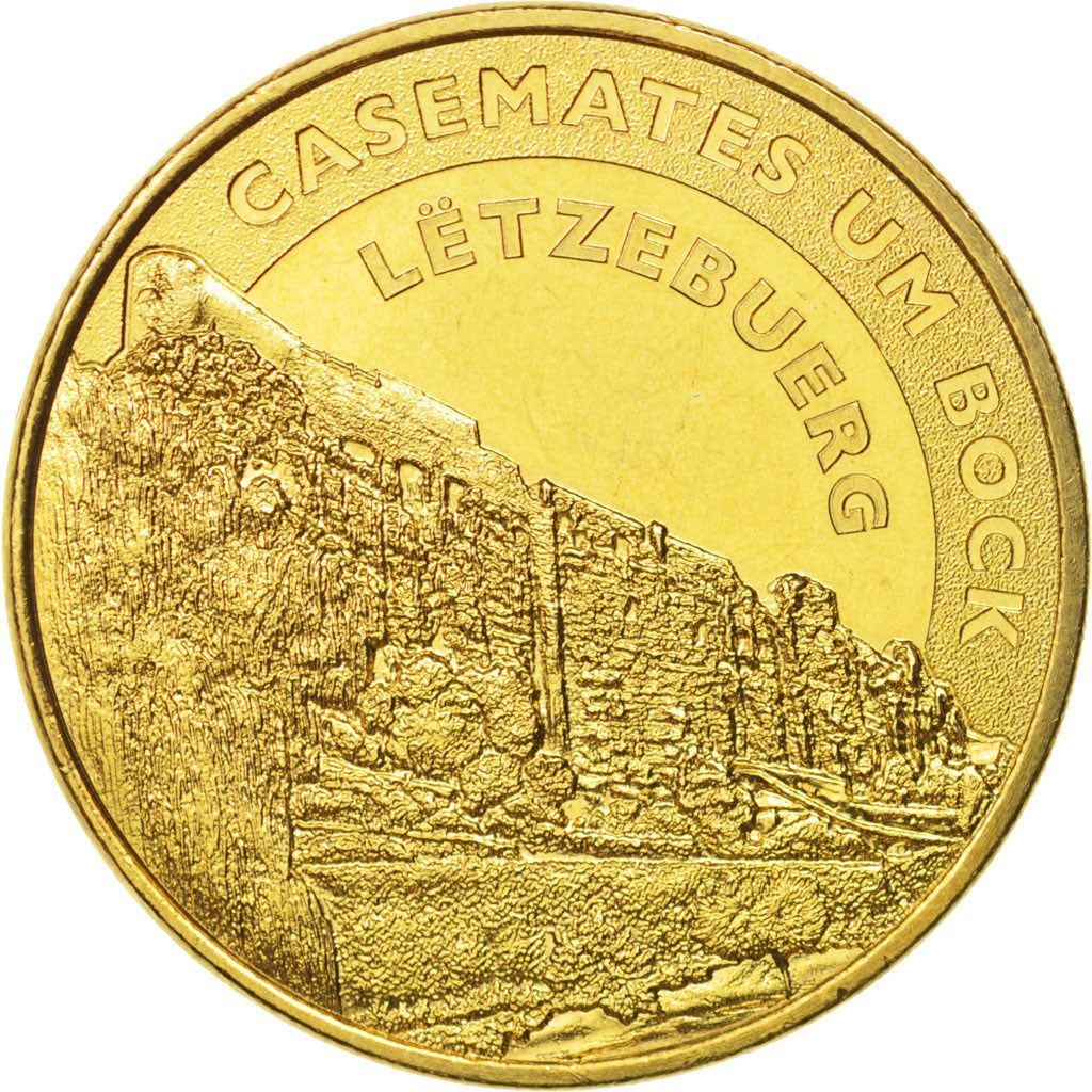 Luxemburg, Tourist Token, Casemates Um Bock, 2013, Monnaie de Paris