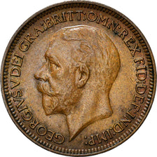 Coin, Great Britain, George V, Farthing, 1936, AU(55-58), Bronze, KM:825