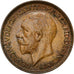 Coin, Great Britain, George V, Farthing, 1936, AU(55-58), Bronze, KM:825