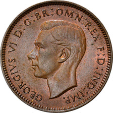 Coin, Great Britain, George VI, Farthing, 1947, AU(50-53), Bronze, KM:843