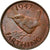 Moneda, Gran Bretaña, George VI, Farthing, 1947, MBC+, Bronce, KM:843