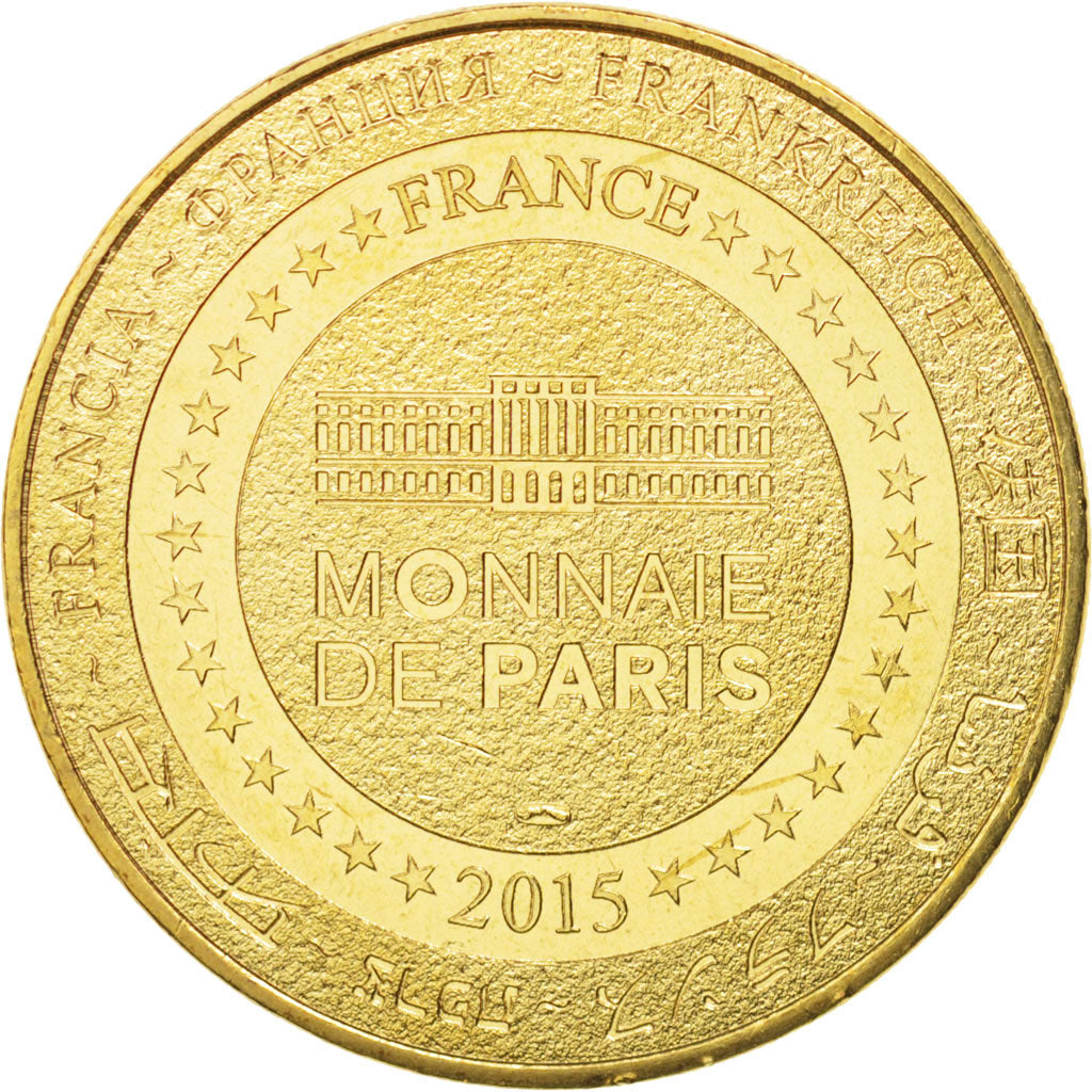 Lussemburgo, Token, Tourist Token, Pont Adolphe, 2015, Monnaie de Paris, SPL,...