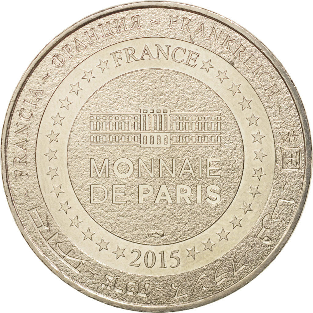 Lussemburgo, Token, Tourist Token, Pont Adolphe - Argenté, 2015, Monnaie de...