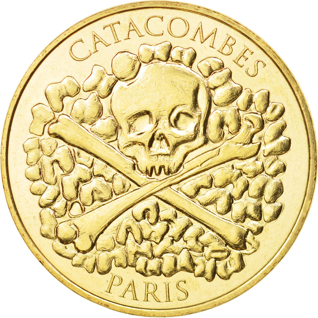 France, Tourist Token, 75/ Paris - Catacombes, 2016, Monnaie de Paris