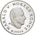 Monnaie, Norvège, Harald V, 100 Kroner, 1993, BE, FDC, Argent, KM:449