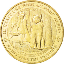 Francia, Token, Tourist Token, 06/ Parc Alpha - Saint-Martin Vésubie, 2015