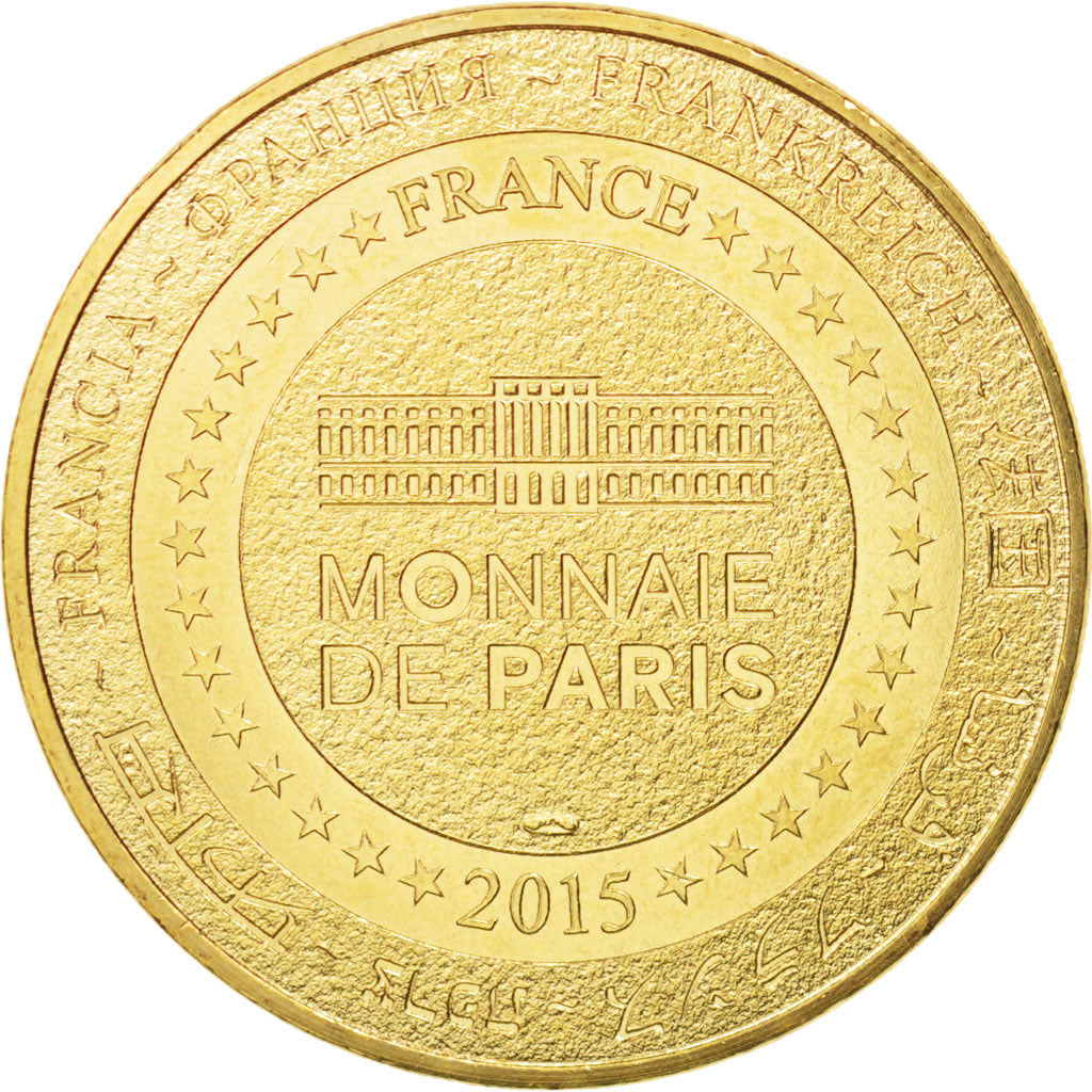 Francia, Token, Tourist Token, 06/ Parc Alpha - Saint-Martin Vésubie, 2015