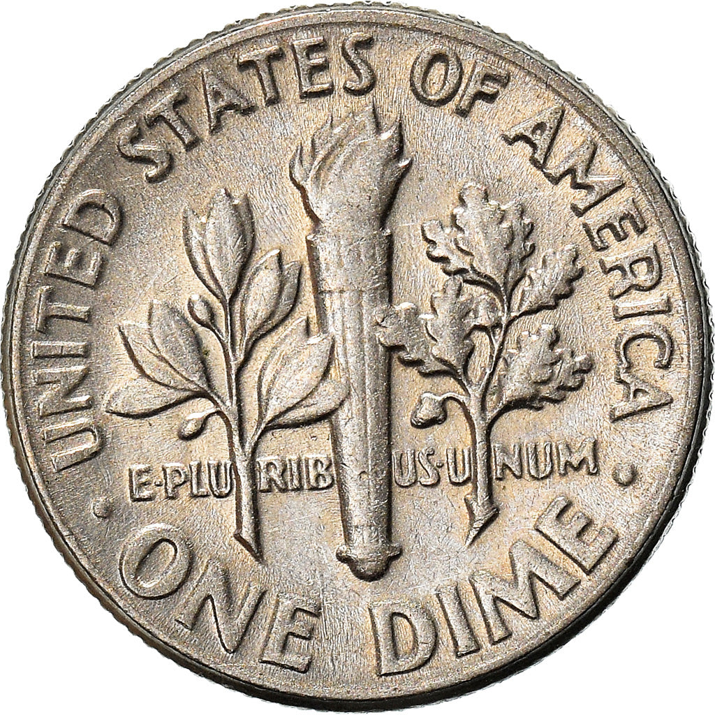 Coin, United States, Roosevelt Dime, Dime, 1975, U.S. Mint, Denver, EF(40-45)