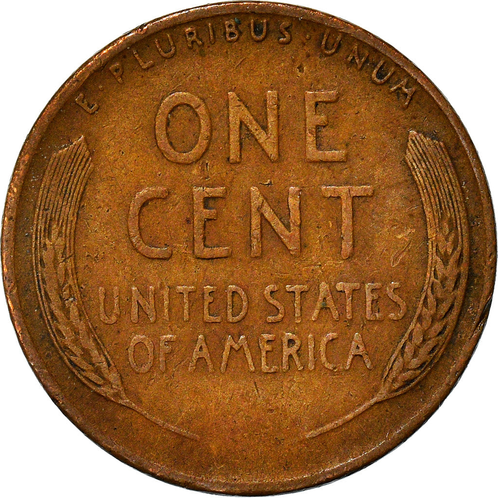 Coin, United States, Lincoln Cent, Cent, 1944, U.S. Mint, Denver, VF(30-35)