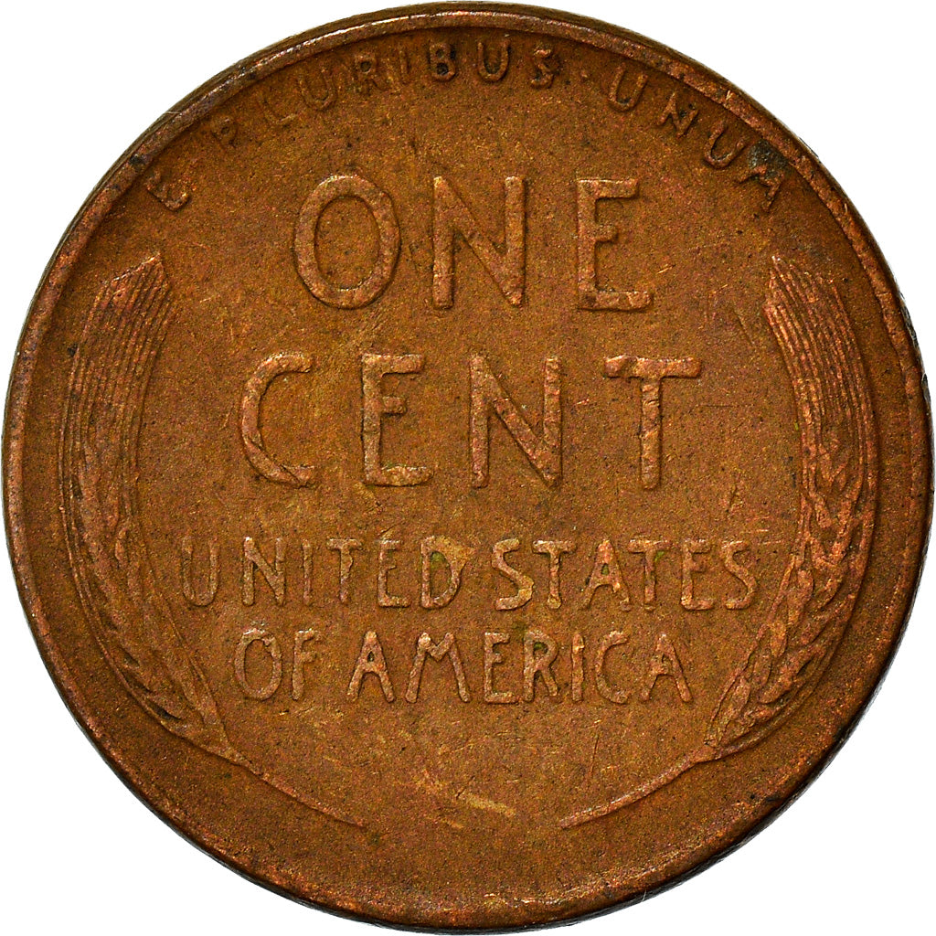 Coin, United States, Lincoln Cent, Cent, 1948, U.S. Mint, Philadelphia