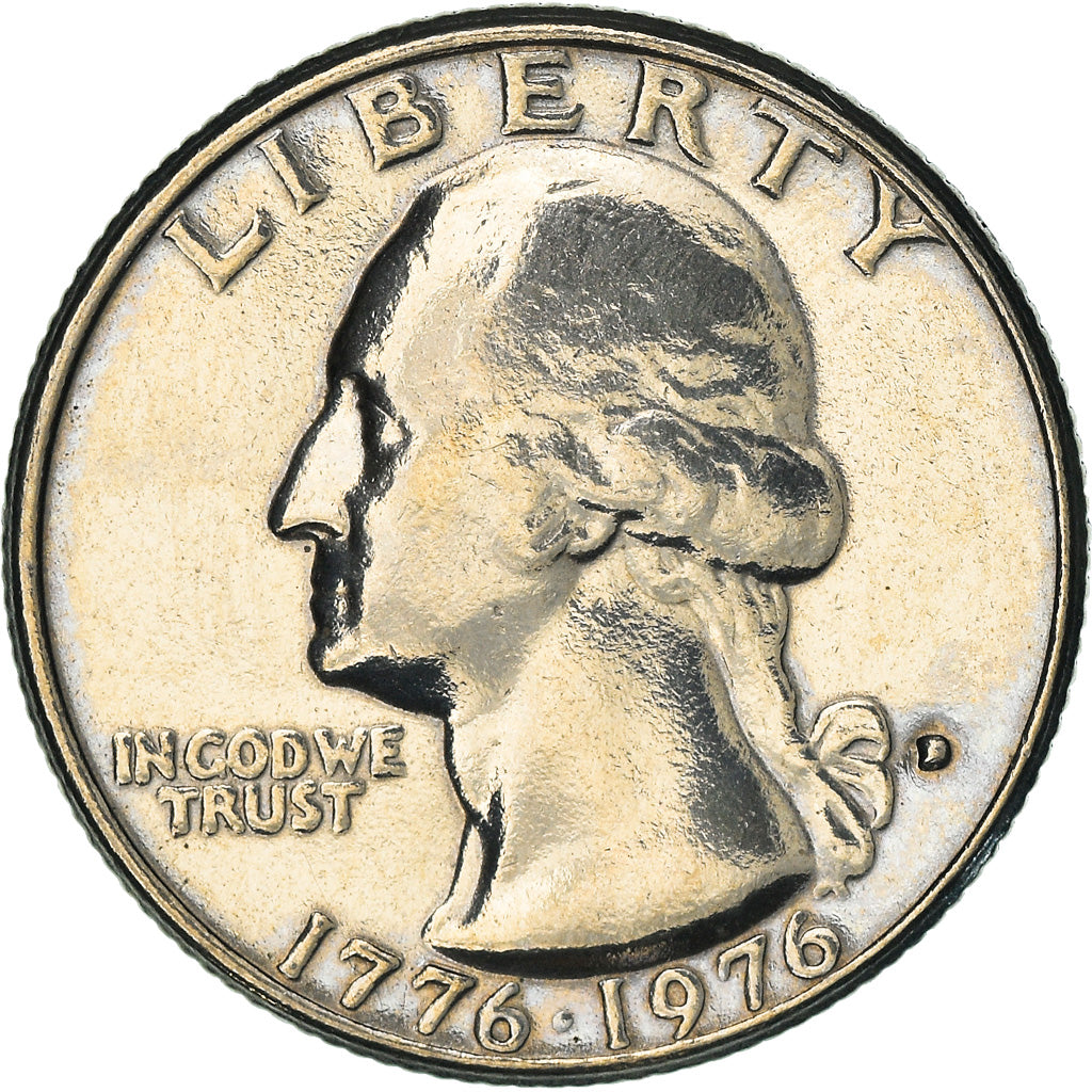 Monnaie, États-Unis, Washington Quarter, Quarter, 1976, U.S. Mint