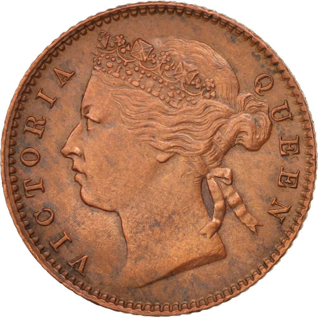 Moneta, Insediamenti dello Stretto, Victoria, 1/4 Cent, 1901, BB+, Bronzo, KM:14