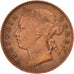 Moneta, Insediamenti dello Stretto, Victoria, 1/4 Cent, 1901, BB+, Bronzo, KM:14