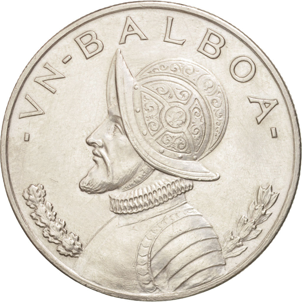 Panama, Balboa, 1947, AU(55-58), Silver, KM:13
