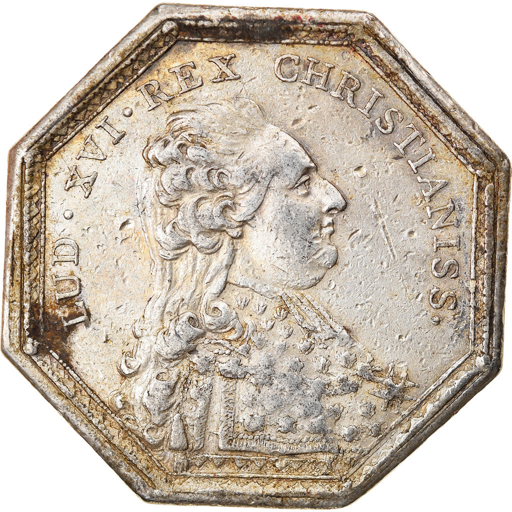 France, Token, Louis XVI, Ordre du Saint Esprit, History, EF(40-45), Silver