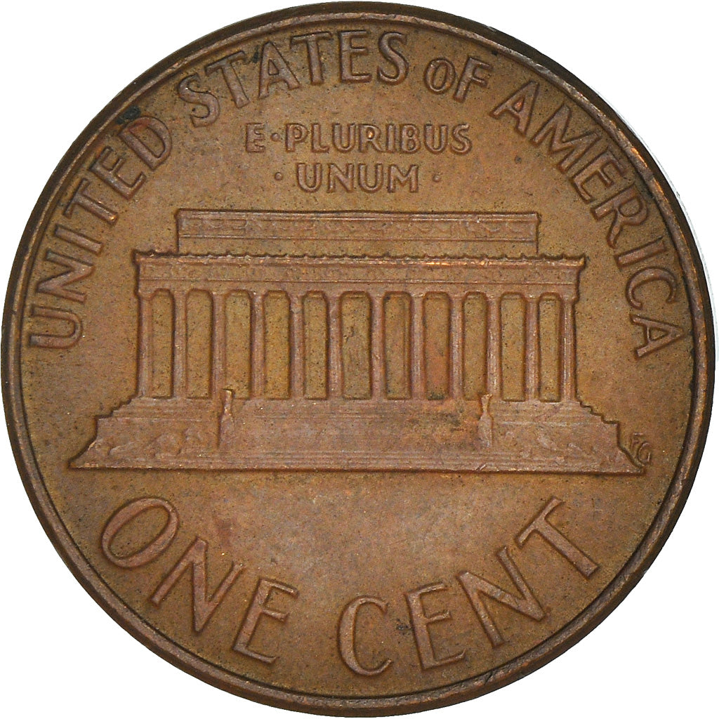 Coin, United States, Lincoln Cent, Cent, 1974, U.S. Mint, Philadelphia