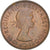 Coin, Great Britain, Elizabeth II, Penny, 1967, AU(50-53), Bronze, KM:897