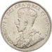 Cipro, 18 Piastres, 1921, MB+, Argento, KM:14