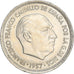 Coin, Spain, Caudillo and regent, 5 Pesetas, 1971, AU(50-53), Copper-nickel