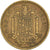 Moneda, España, Francisco Franco, caudillo, Peseta, 1974, BC+, Aluminio -