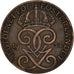 Coin, Sweden, Gustaf V, 2 Öre, 1934, EF(40-45), Bronze, KM:778