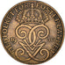 Coin, Sweden, Gustaf V, 2 Öre, 1936, VF(30-35), Bronze, KM:778