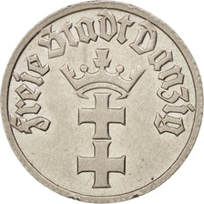 DANZICA, 1/2 Gulden, 1932, SPL-, Nichel, KM:153