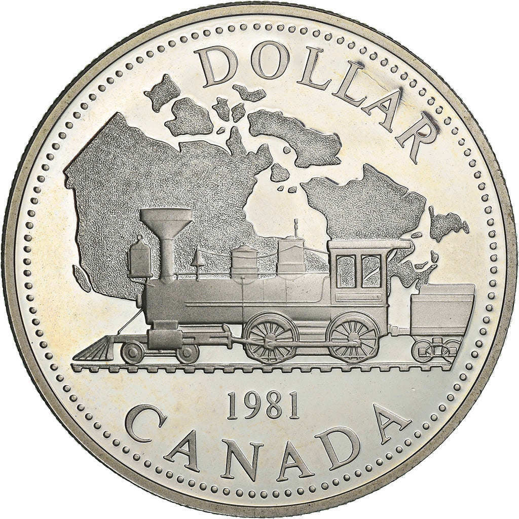 Coin, Canada, Elizabeth II, Dollar, 1981, Royal Canadian Mint, Ottawa, BE