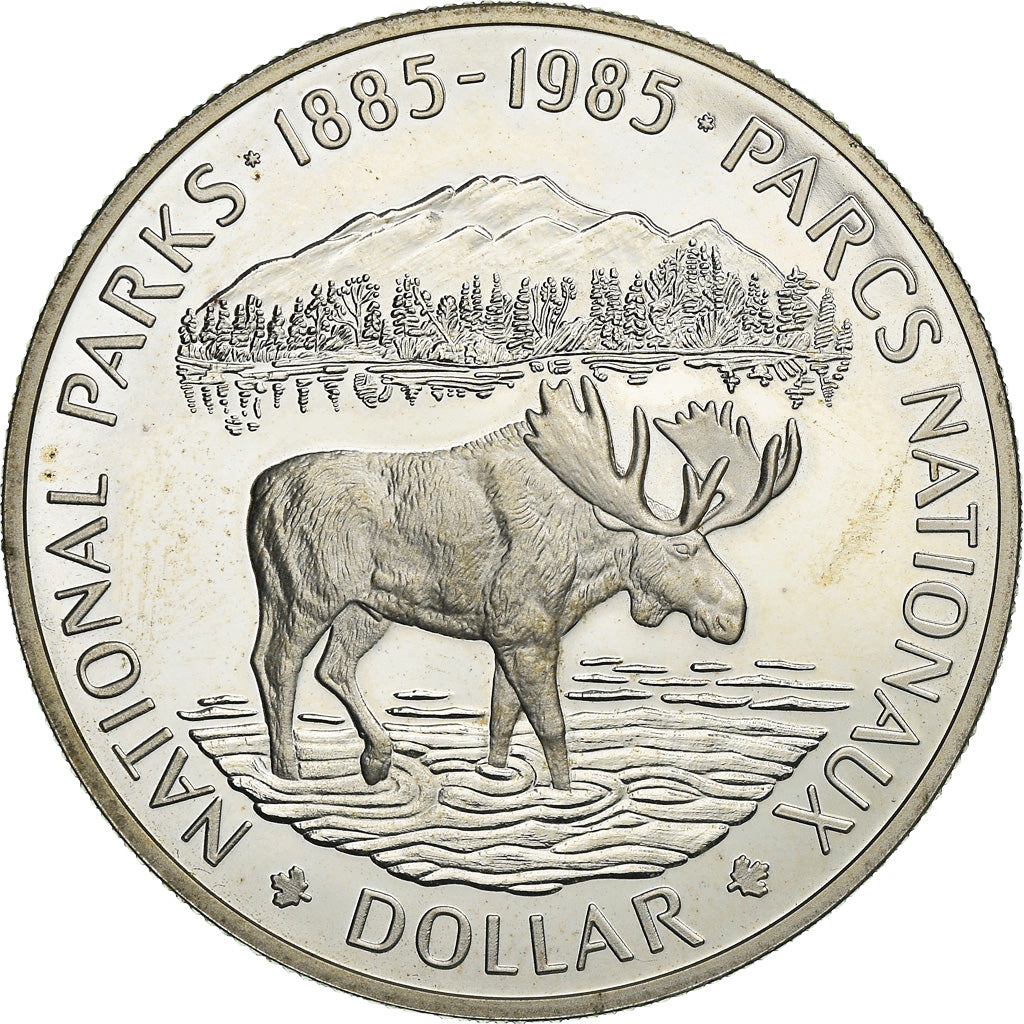 Coin, Canada, Elizabeth II, Dollar, 1985, Royal Canadian Mint, Ottawa, BE