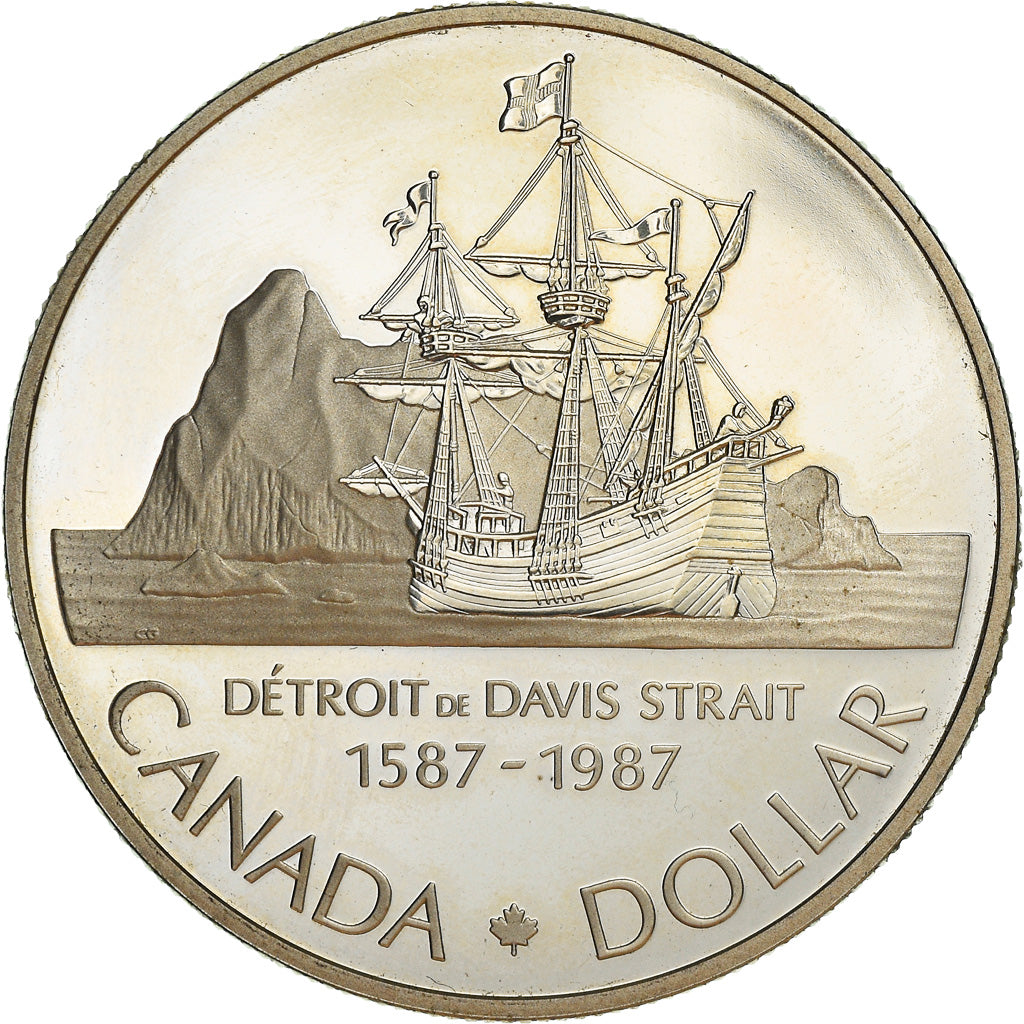 Münze, Kanada, Elizabeth II, Dollar, 1987, Royal Canadian Mint, Ottawa, BE