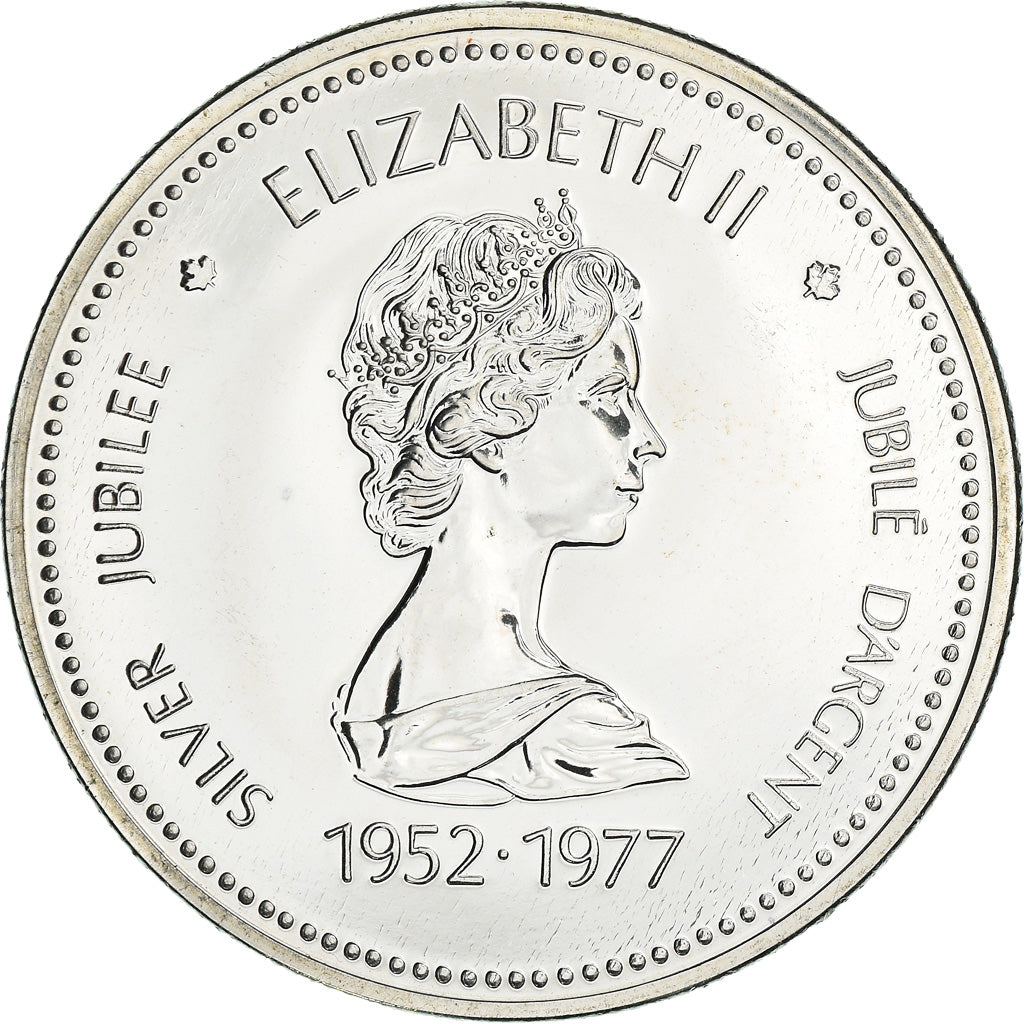 Coin, Canada, Elizabeth II, Dollar, 1977, Royal Canadian Mint, Ottawa, BE
