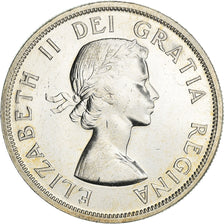 Coin, Canada, Elizabeth II, Dollar, 1958, Royal Canadian Mint, Ottawa