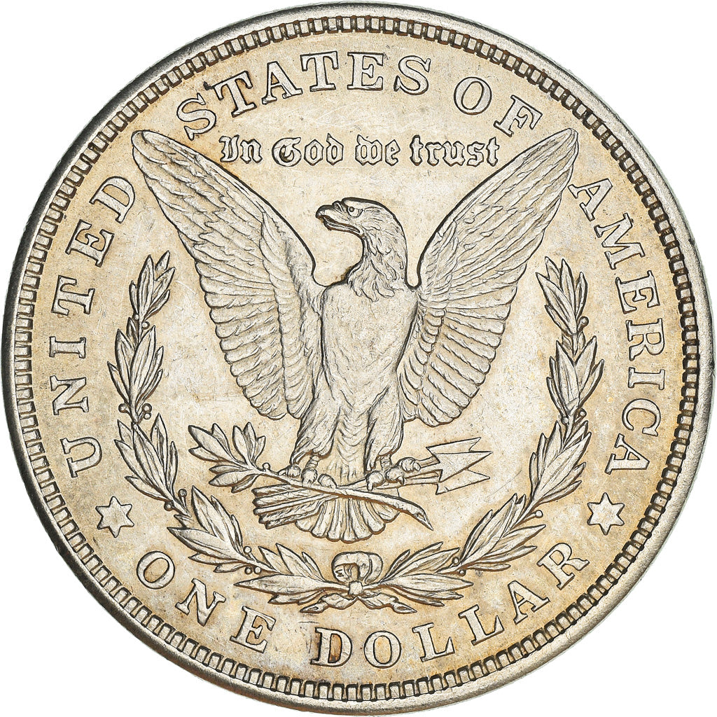 Coin, United States, Morgan Dollar, Dollar, 1921, U.S. Mint, Philadelphia