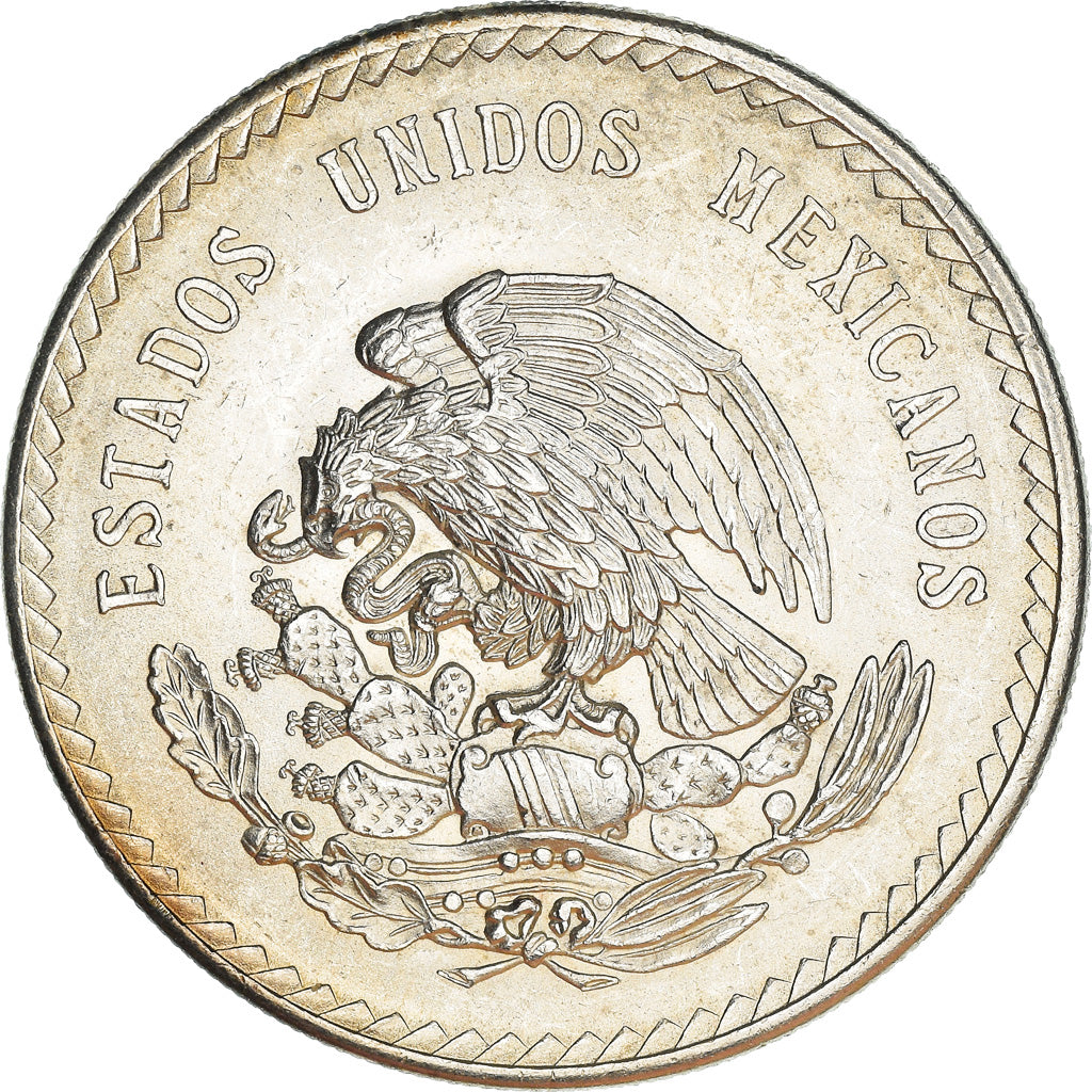 Coin, Mexico, 5 Pesos, 1947, Mexico City, AU(50-53), Silver, KM:465