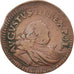 Monnaie, Pologne, August III, Solidus, Szelag, Schilling, 1754, TB+, Cuivre