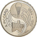 Coin, Switzerland, Centennial - Birth of Auguste Piccard, 5 Francs, 1984, BE