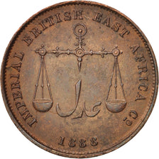 MOMBASA, Pice, 1888, Calcutta, SPL-, Bronzo, KM:1.2