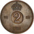 Coin, Sweden, Gustaf VI, 2 Öre, 1952, AU(50-53), Bronze, KM:821