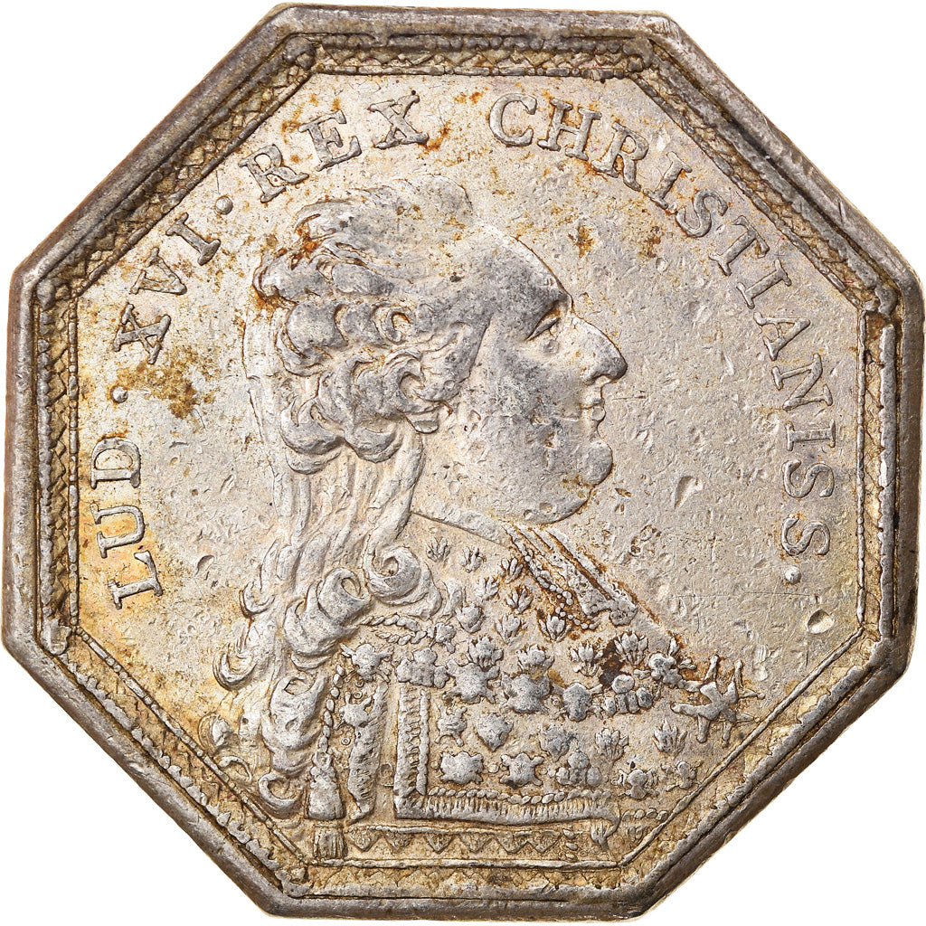 France, Token, Louis XVI, Ordre du Saint Esprit, History, EF(40-45), Silver