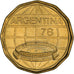 Moeda, Argentina, 100 Pesos, 1977, AU(50-53), Alumínio-Bronze, KM:77