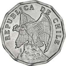 Munten, Chili, 10 Centavos, 1979, UNC-, Aluminium, KM:205a