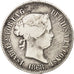 Coin, Philippines, 50 Centimos, 1868, VF(30-35), Silver, KM:147