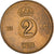 Coin, Sweden, Gustaf VI, 2 Öre, 1966, AU(50-53), Bronze, KM:821
